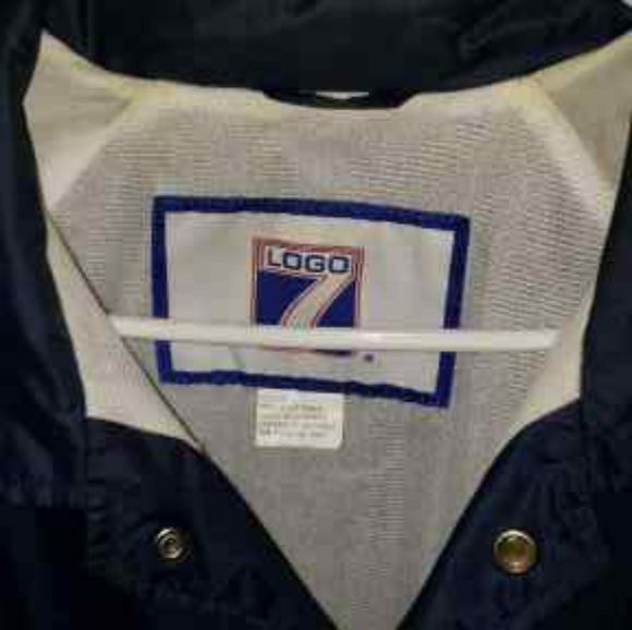 RARE! Vintage, Penn State Nittany Lions windbreakerl snap Jacket by Logo7 , XL - Picture 6 of 16